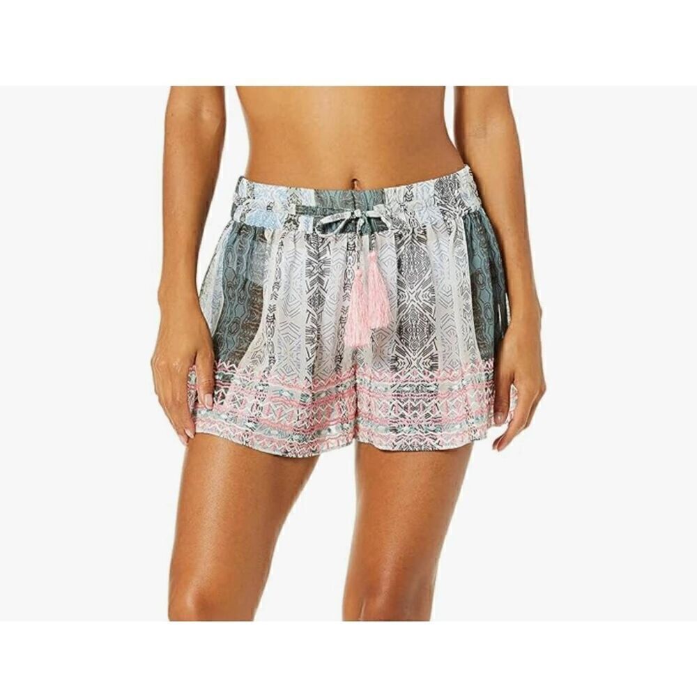 Ramy Brook Irina Embroidered Shorts XS